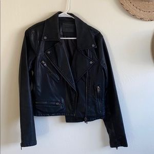 Blank NYC leather coat